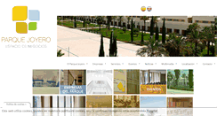 Desktop Screenshot of parquejoyero.es