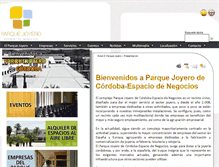 Tablet Screenshot of parquejoyero.es